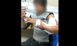 网红挨打视频吃瓜,吃瓜群众围观网络暴力现场